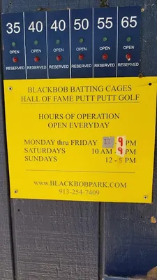 Blackbob Batting Cages and Hall of Fame Putt Putt Golf photo 5
